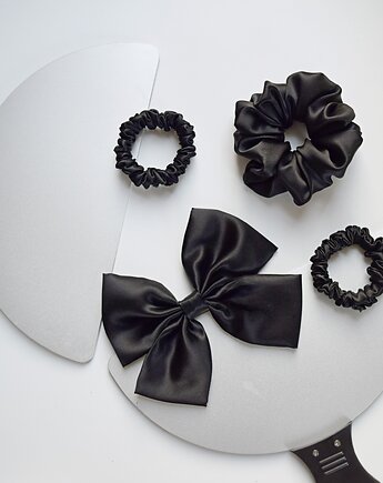 All in black - zestaw jedwabny  - czarny, BARLA