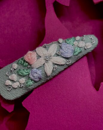 Spinka do włosów wiosenny bukiet