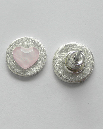 Kolczyki Swarovski SERDUSZKO, Katarzyna Kaminska ART