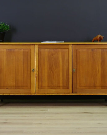 Sideboard dębowy, duński design, lata 60, produkcja: Dania, Przetwory design