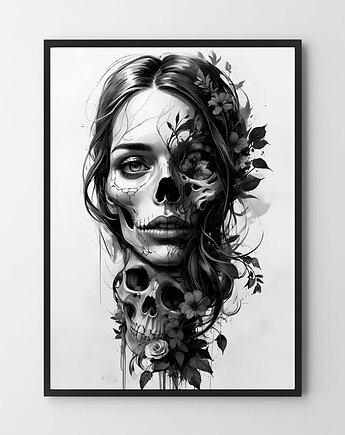 Plakat Zombie girl v2, HOG STUDIO