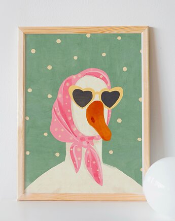 Plakat "Gęś", Gigi Rosado