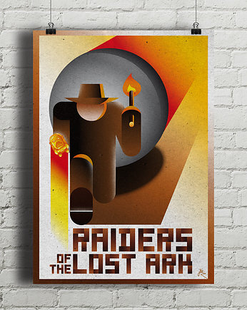 Plakat Indiana Jones - Raiders Of The Lost Ark, minimalmill