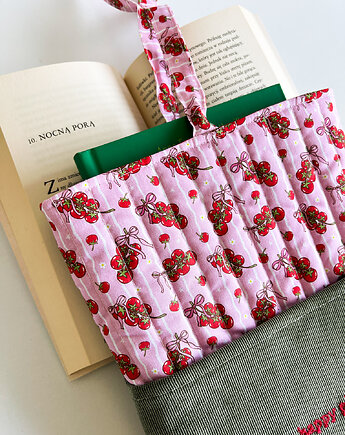 Etui na książkę w pomidorki, Gucia Design