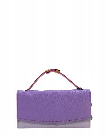 Portfel damski skórzany ze skrawków rączka dużo przegródek eko OLIVKA, Olivka Warsaw