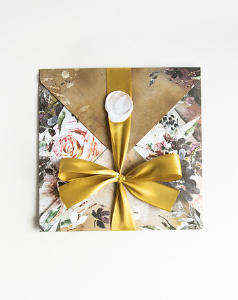 Kartka ślubna kopertówka kwiatowa O, Papiernik