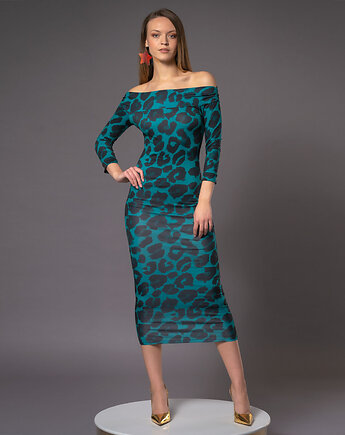 Sukienka z odkrytymi ramionami, milita nikonorov