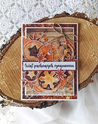 Kartka Okolicznościowa: Świąt Pachnących Cynamonem, Rabskart