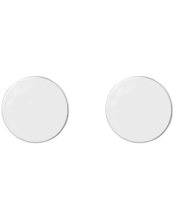 Srebrne kolczyki kółeczka