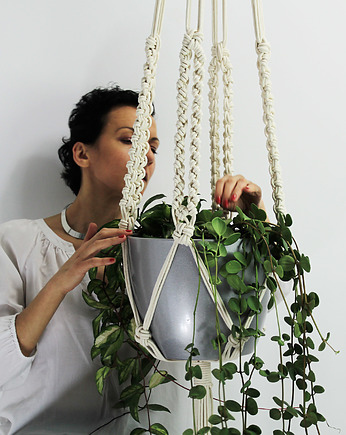 XL kwietnik makrama 009, MAJAMI studio