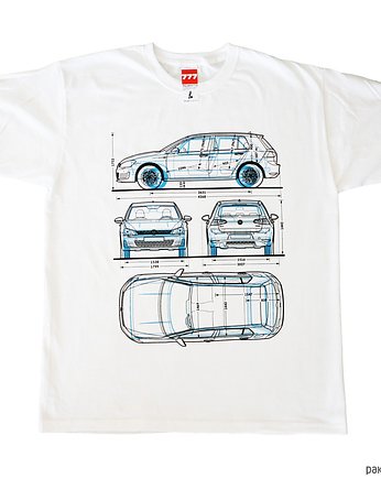 Koszulka VOLKSWAGEN GOLF 7 - 1 tshirt, 777 Tshirts