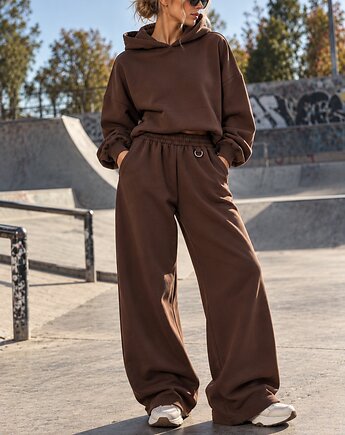 Spodnie - 330 GSM  Chocolate Brown, SOREXWEAR
