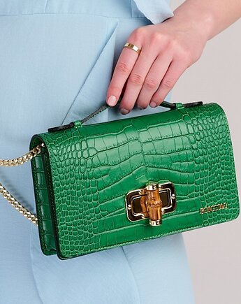 Torebka Skórzana - uchwyt i pasek (6737), BOSCCOLO