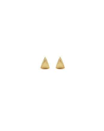 Kolczyki złote TRI MINI / AU GOLD earrings, Filimoniuk