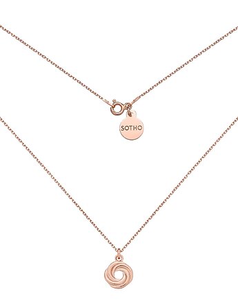 Naszyjnik z różowego złota z oponką, SOTHO