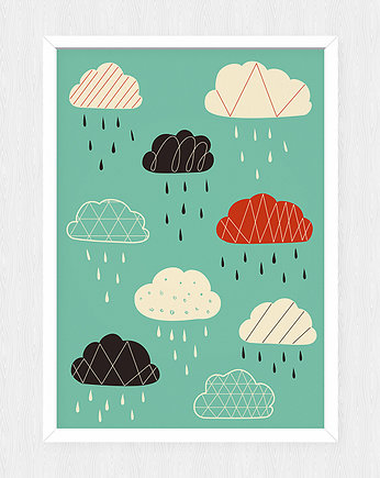 Plakat Chmury, Ja Cię Broszę