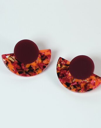 Kolczyki Marigold w kolorze Dream Orange, NINIcoJewelry