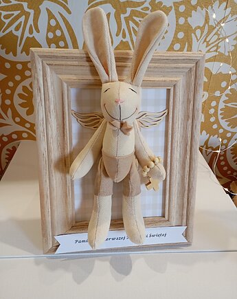 Pamiątka Komunii Świętej Ramka Anioł, LalaShop