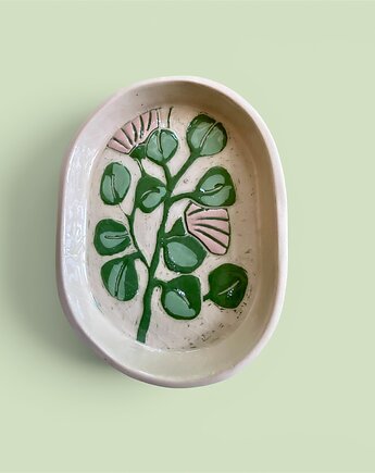 Ręcznie robiony talerzyk ceramiczny 16, NOWdeco