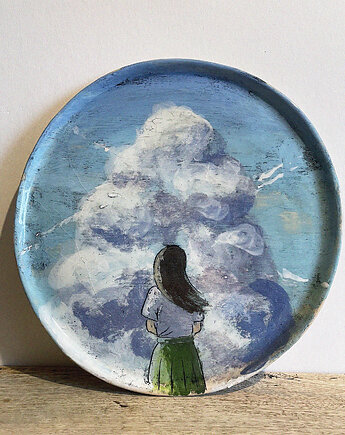 Talerz anime handmade, Enso Ceramika