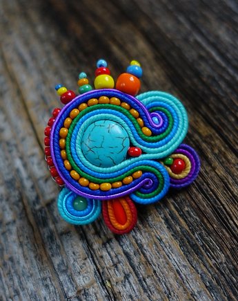 Bajkowy pierścionek soutache, Mró Soutache