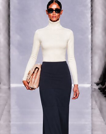 Bluzka ecru YY500107, YULIYA BABICH