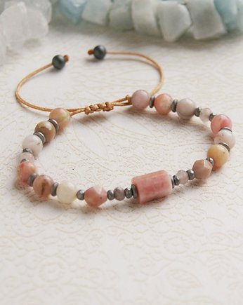 Amulet - POWZYTYWNA energia - opal, kaktusia