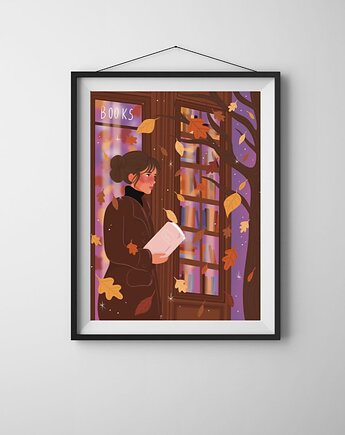 Plakat Bookstore, Maya Design