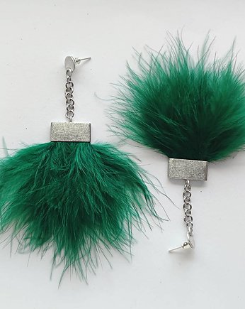 PIÓRKO kolczyki, Katarzyna Kaminska ART