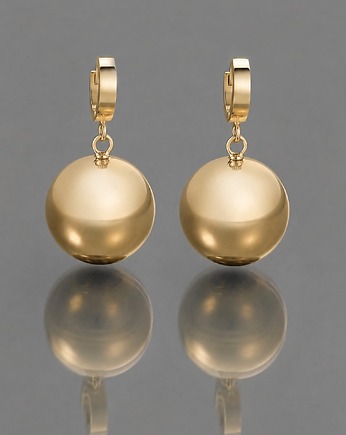 Alloys Collection /Ball gold/ vol. 2 - kolczyki, KiKa pracownia