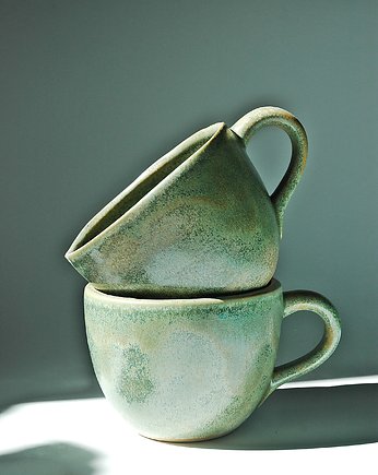 Kubek Buczynowy Las jumbo z napisem na dnie, Ceramiczności