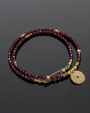 Granaty choker vol. 19 /19.02.26/- Szlachetna kolekcja, KiKa pracownia