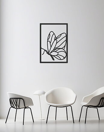 Metalowy obraz Motyl I, Vavum Furniture