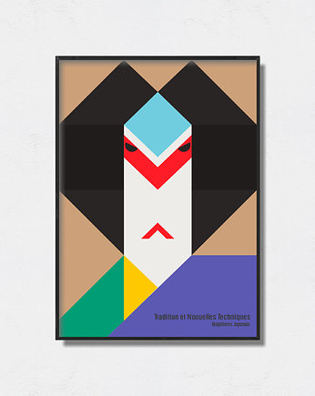 Ikko Tanaka  - Exhibition Poster, Pas De LArt