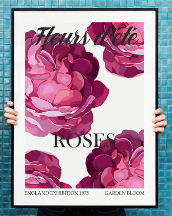 Plakat Róże, Project 8