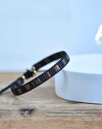 Męska tkana bransoleta, Art Vision