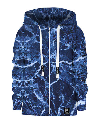 Bluza Zamek Chłopiec DR.CROW Marble Blue, DrCrow