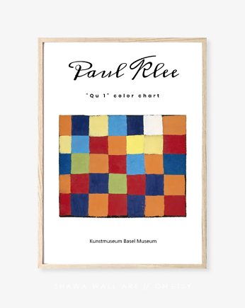 PLAKAT Paul Klee, plakat abstrakcyjny, black dot studio