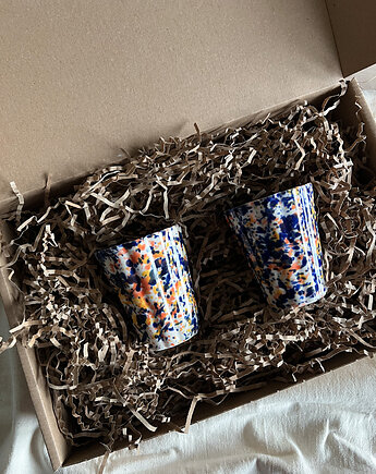 Zestaw prezentowy 2 kubki porcelanowe, Soul Label