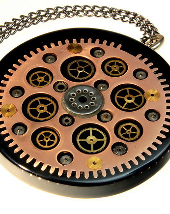 CRAFTWERK - Wisior - Żywica - Unikat, DROBINY CZASU