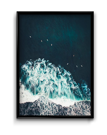 Plakat Brzeg oceanu , Bury Lis