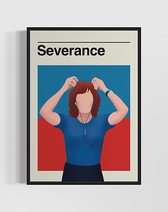 Plakat Rozdzielenie - Severance, Julka Patoka