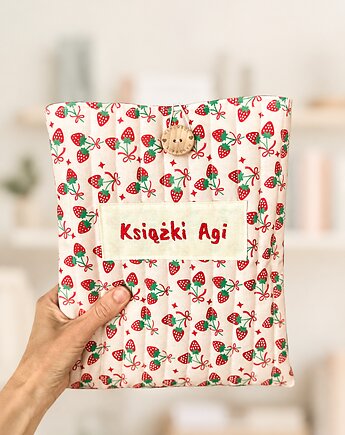 Etui na książkę z imieniem, personalizowany prezent, Gucia Design