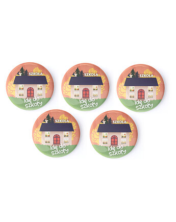 Magnesy do TygodnioPlanu- 5x idę do szkoły, Planu