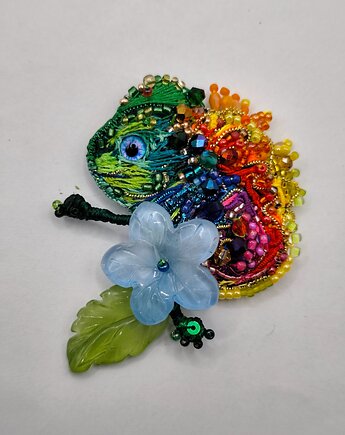 Broszka kameleon, Lalame