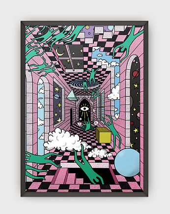 Plakat Multiverse, megurum.art