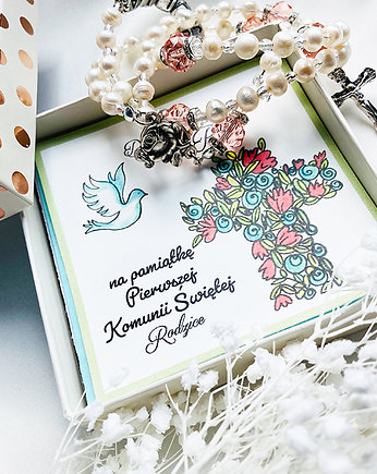 Różaniec na rocznicę ślubu- ZAMÓWIENIE indywidualne, Anemon Atelier