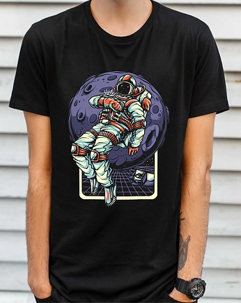 Koszulka  z nadrukiem Astronauta, ART ORGANIC