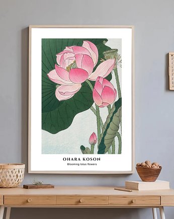PLAKAT japoński, japandi dekoracja, obraz, black dot studio