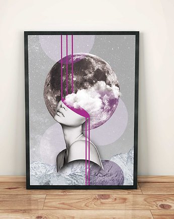 Plakat "Cosmic Girl", sztucznymagazyn